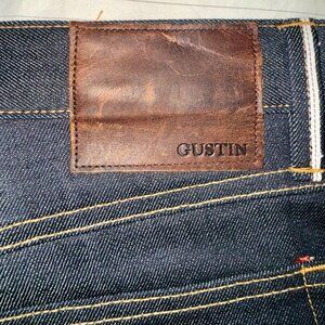GUSTIN Genuine Selvage Denim Jeans-Brand New